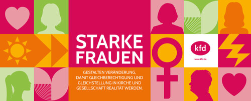 Grafik Header zum kfd-Leitbild