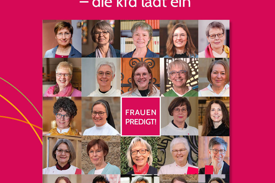 Collage mit Predigerinnen