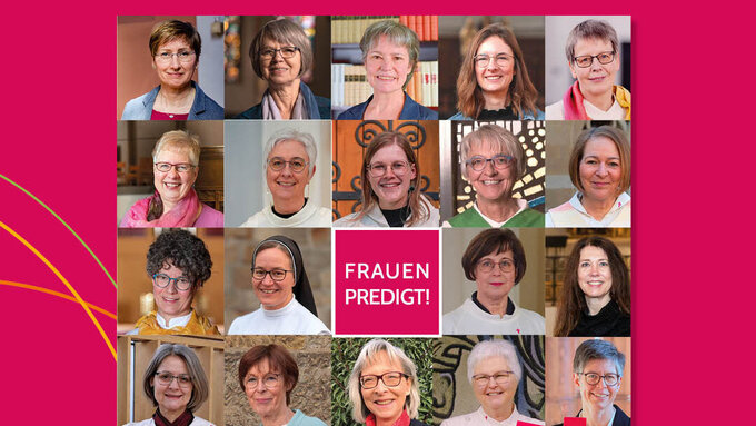 Collage mit Predigerinnen